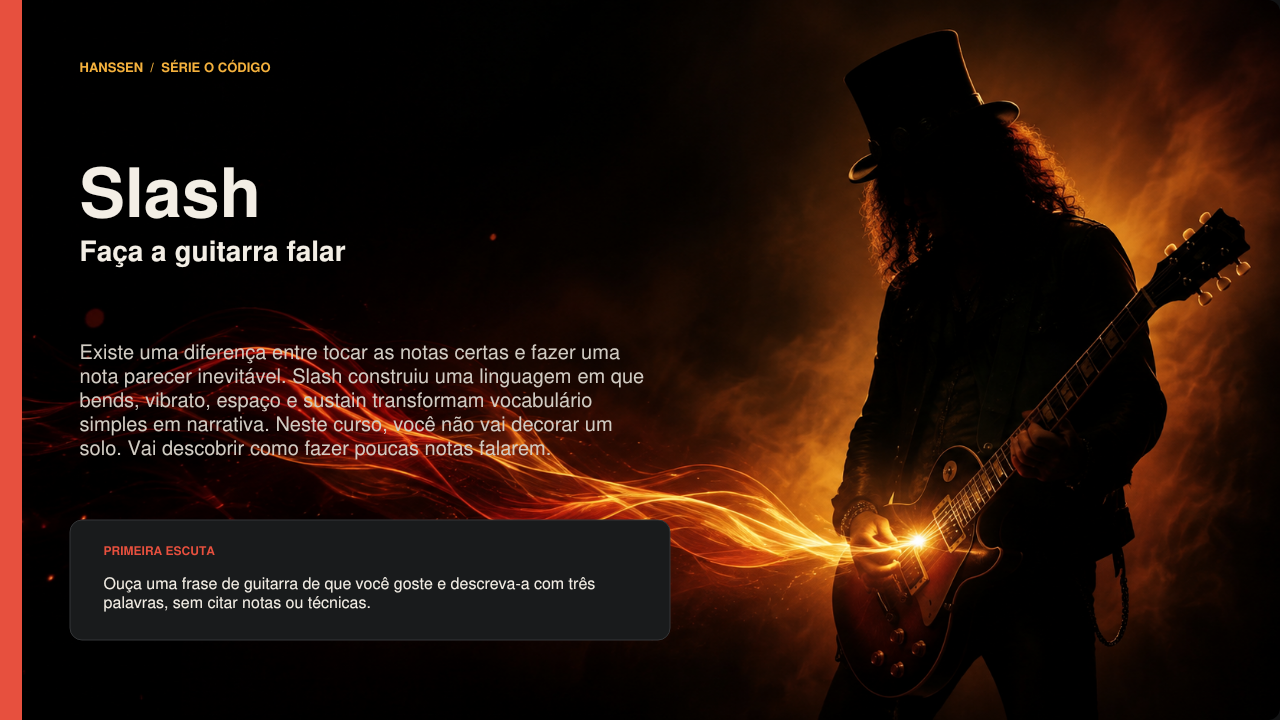 Capa O Código — Slash